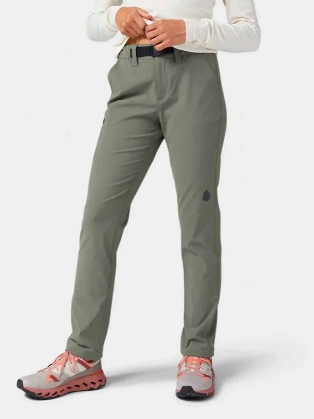 Stio Women's Pinedale Pants in Canyon Rock Green Gray Size 16